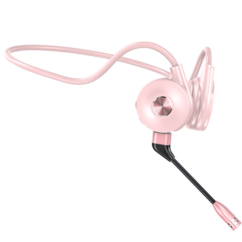 【FUPANG】No painly truly conduction headset wireless bluetooth5.0 headphones waterproof sport earphones HiFi stereo headphones with. 