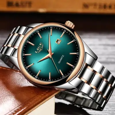 Slim best sale waterproof watch