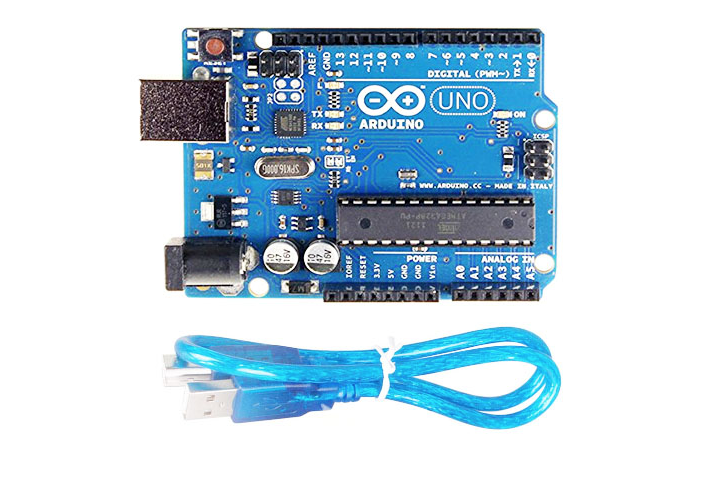 DIP UNO Arduino Uno R3 Development Board Microcontroller Based On ATmega328 With USB Cables For Arduino Electronics Circuitry & Parts. 