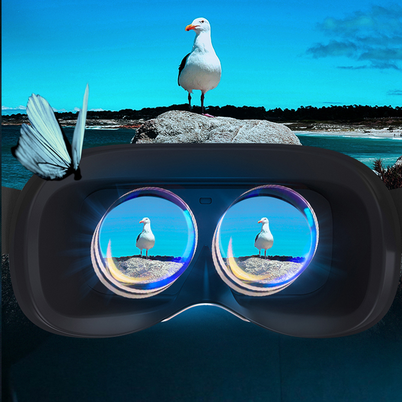 Skyworth S802 4K VR Helmet All-in-one Machine Panoramic Sound Smart VR Glasses Smart Home Game New. 
