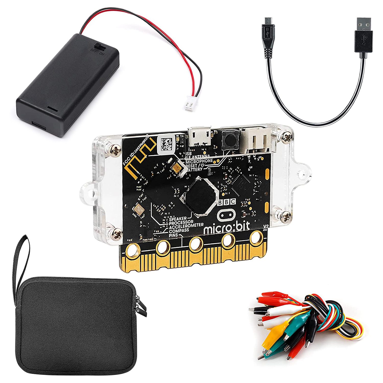 development board-1 x MicroBit V2.2 Development Board-As shown. 