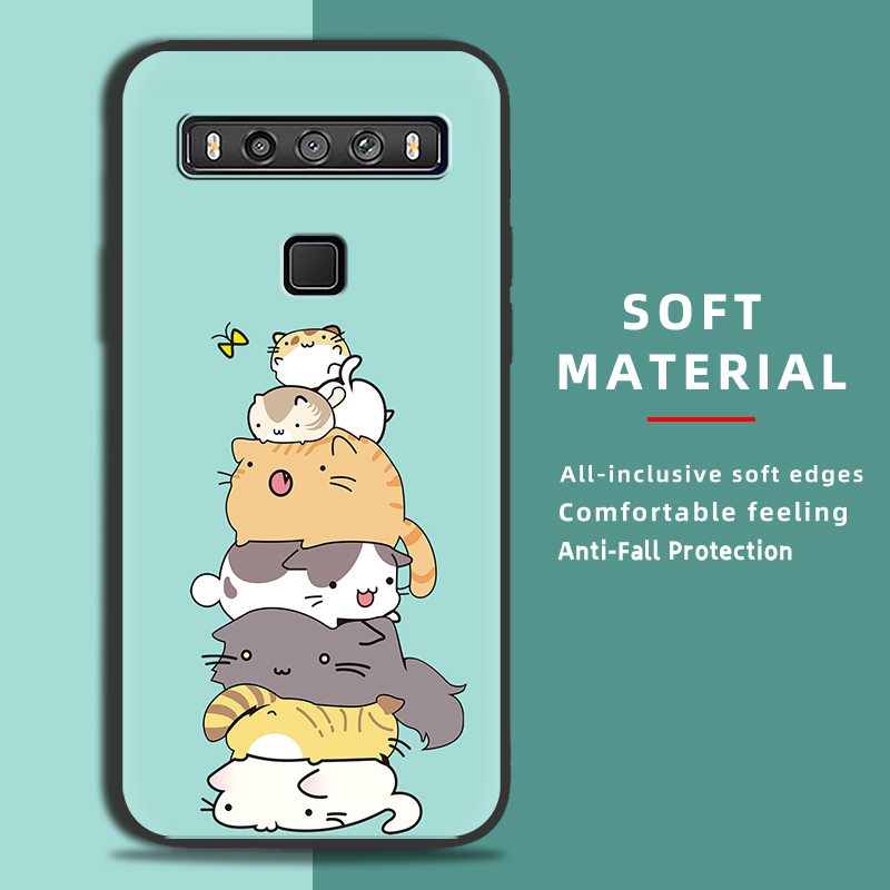 New Arrival Back Cover Phone Case For TCL 10 5G Fashion Design Original Soft Case protective Frosted Shockproof Soft. 