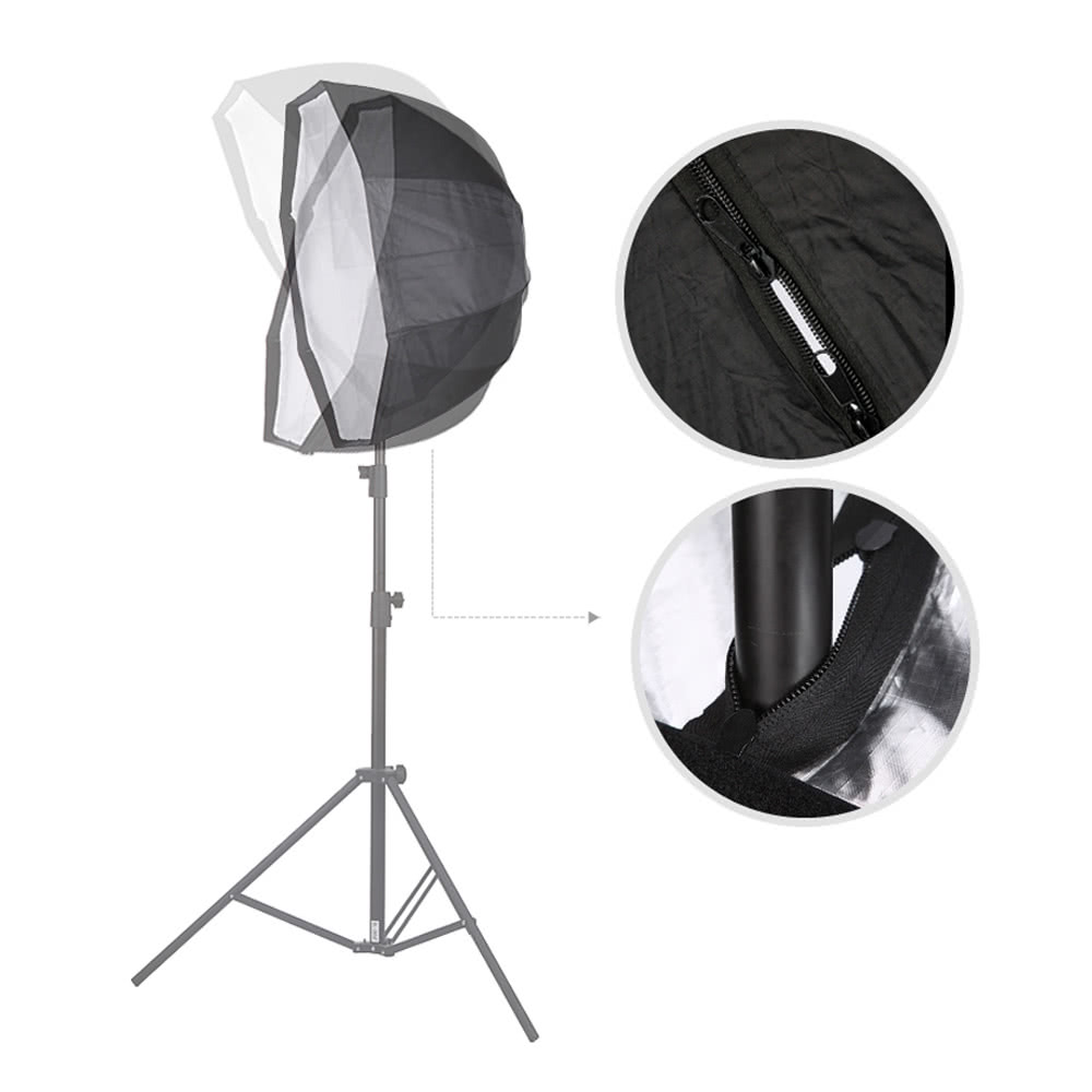 Godox 120cm / 47.2in Portable Octagon Softbox Umbrella Brolly Reflector for Speedlight - all new. 