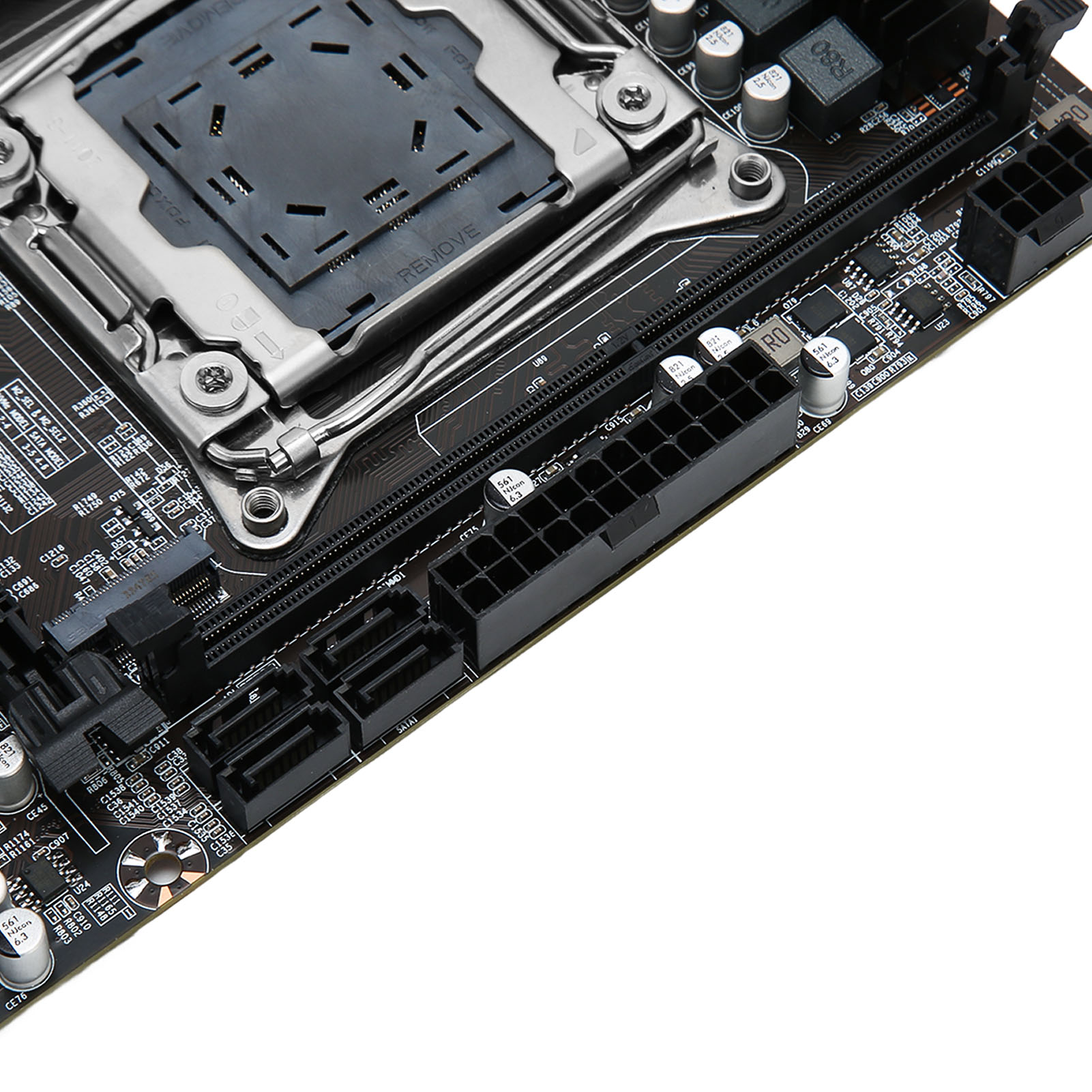 DDR4 Mainboard Dual Channel 32Gbps NVME PCIE M.2 SSD Motherboard with Gigabit LAN for Intel I7 Processors for E5 V3 V4. 