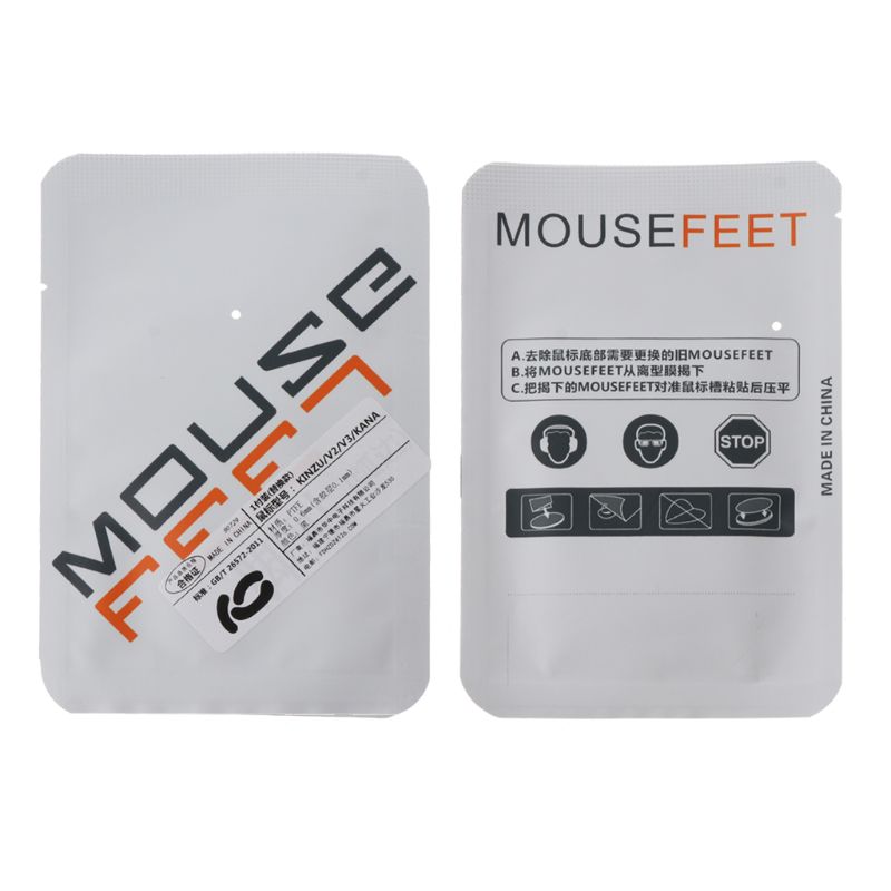 【happy one】1 Set Mouse Feet Mouse Skates for steelseries KANA V2 Mouse Dropship. 