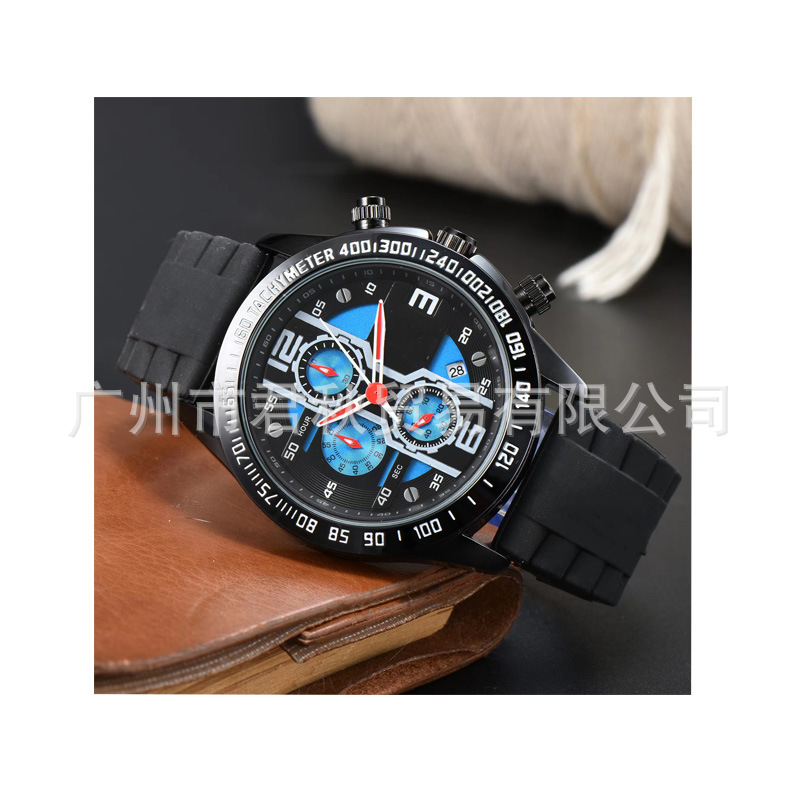Cross-border drop shipping source AliExpress wish men's high fashion casual Farah quartz tape watch men. 