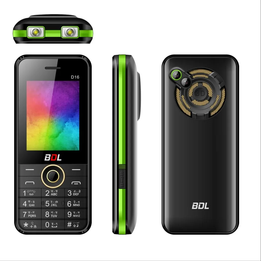 Big sound  D16 feature phone with 1 years warranty. 