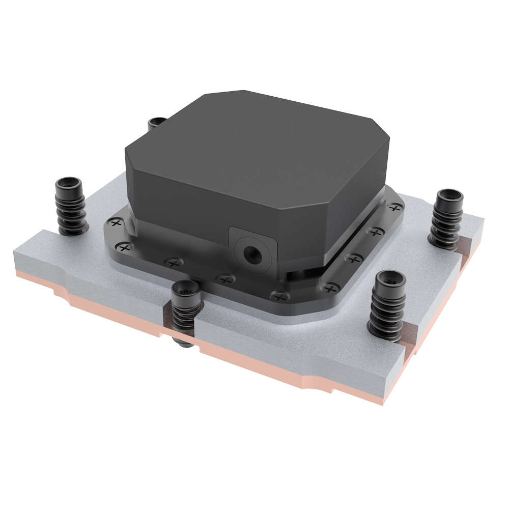 2U cooling system AMD EPYC SP3 server water-cooled heat sink length. 