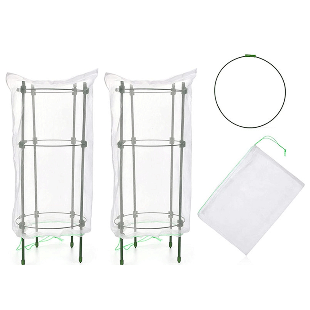 Bird Barrier Netting Mesh with Drawstring,for Protect Plant 2Pcs. 