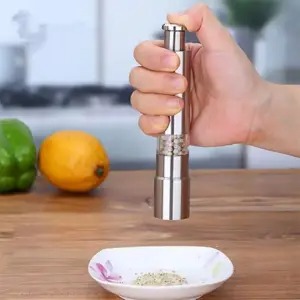 Stainless Steel best manual pepper grinder.. 