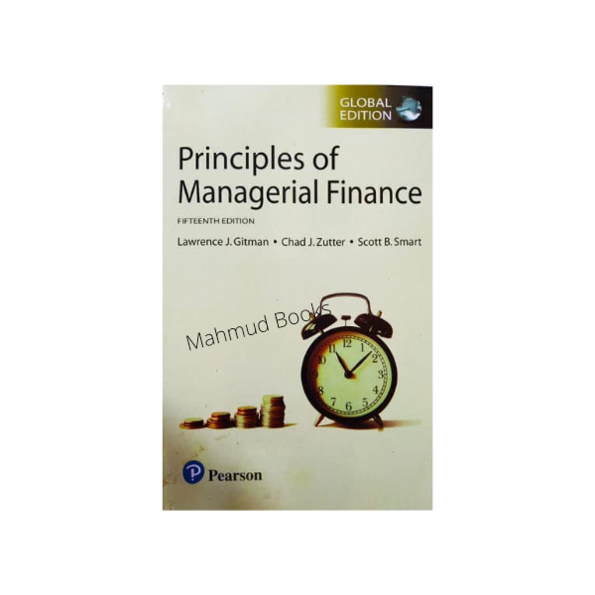 Principles of Managerial Finance