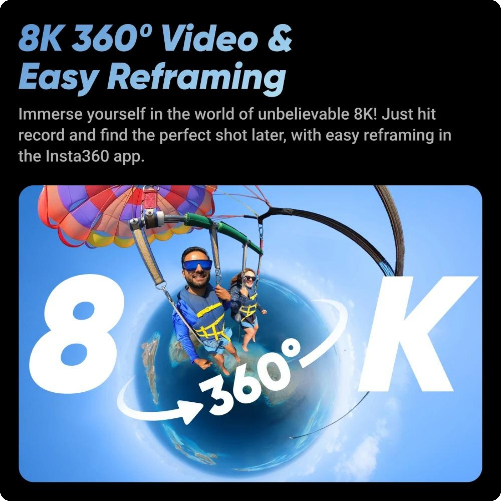 Insta360 X4 360 Action Camera 2024 New Launch 8K 72MP 2290mAh Battery Active HDR 2.5 TouchScreen Waterproof AI Powered Lens. 