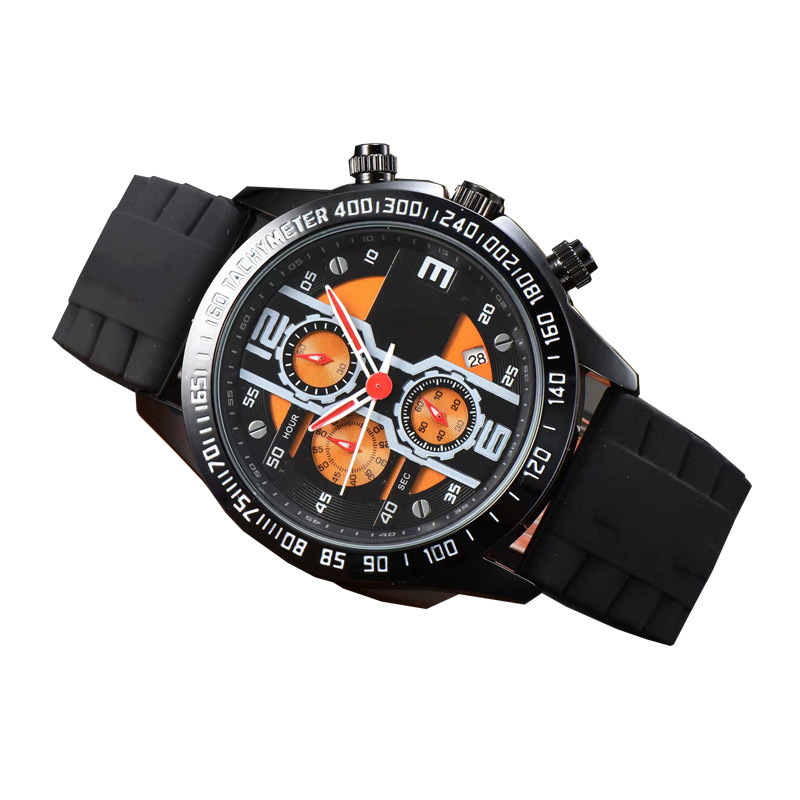 Cross-border drop shipping source AliExpress wish men's high fashion casual Farah quartz tape watch men. 