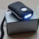 Hand Crank Dynamo Rechargeable Self Charging Travel Flashlight