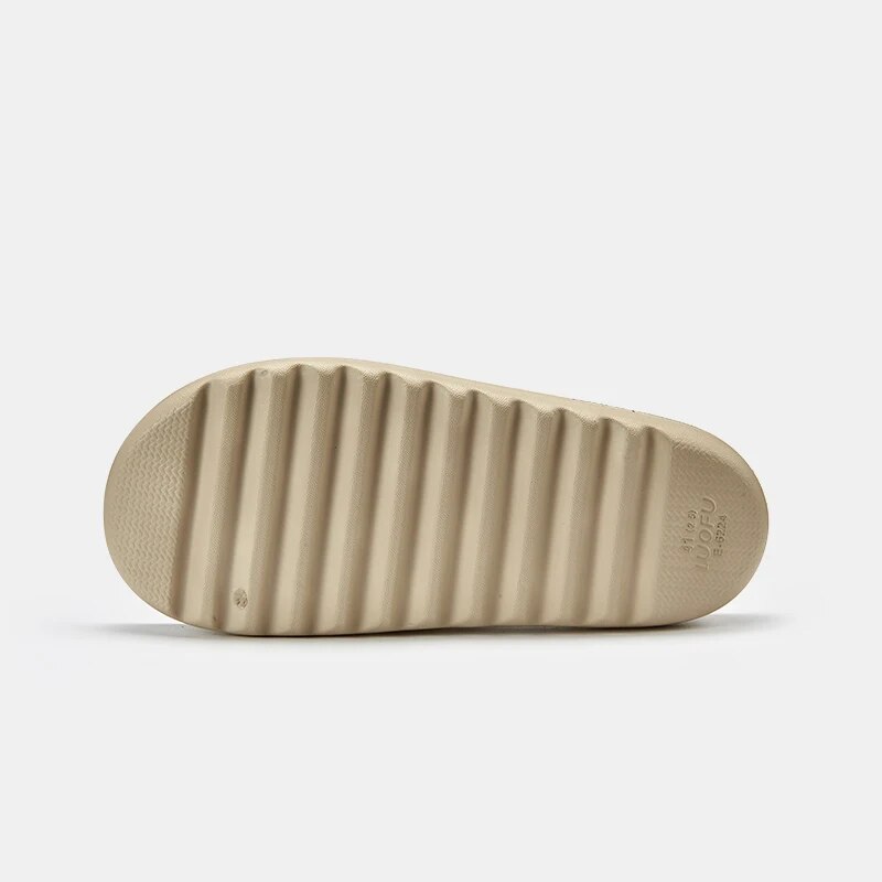 LUOFU Men's Arch Support Slippers, Comfortable Non-Slip Platform Sandals For Indoor Outdoor. 