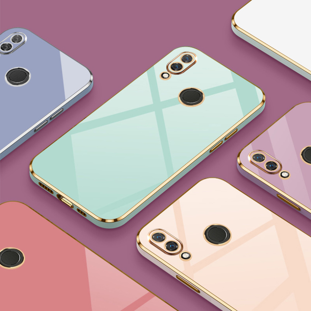 For Huawei P20 lite Case Huawei P20 lite Phone Case ANE-LX1 ANE-LX2 HWV32 Case Luxury Square Plating Shockproof Back Cover. 