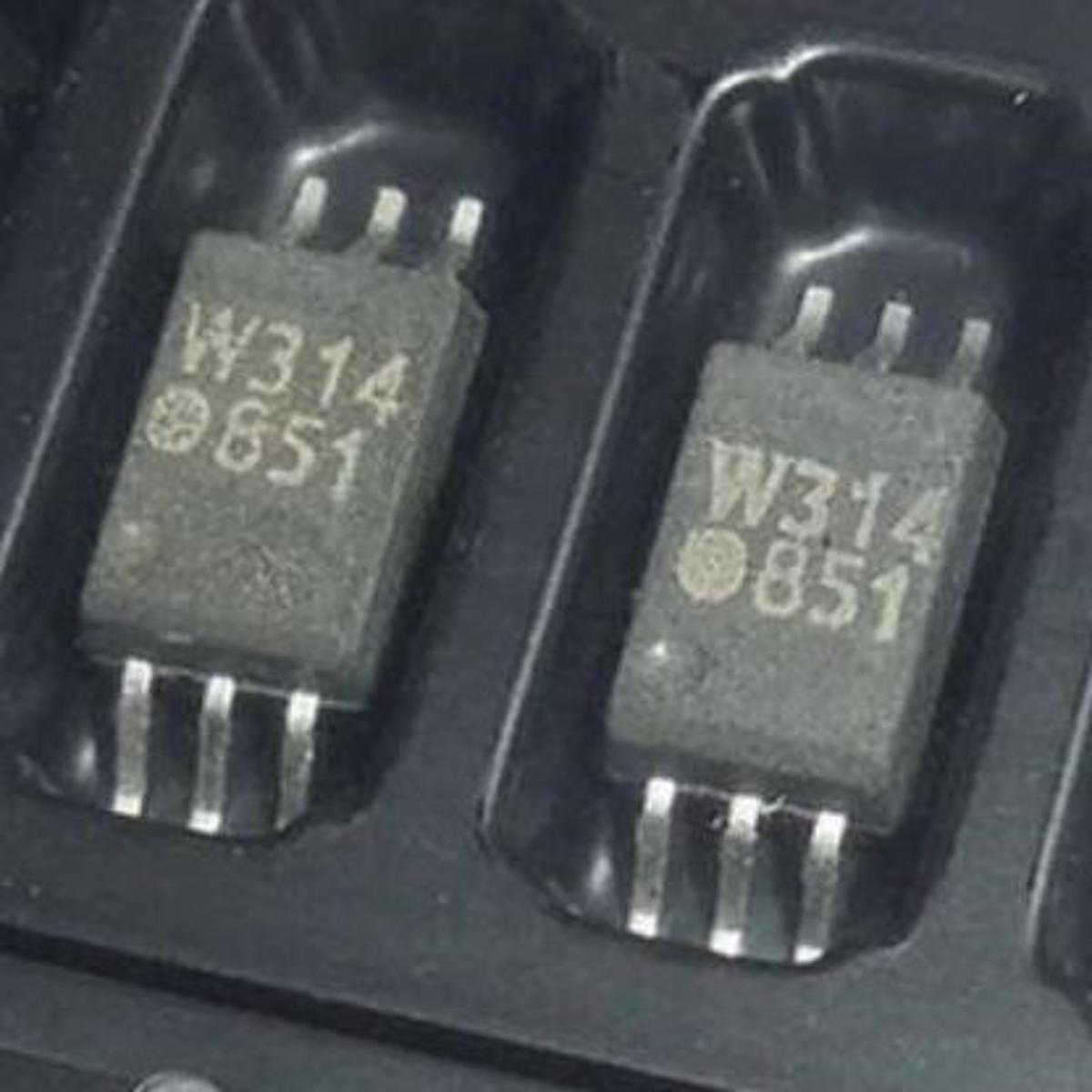 2Pcs New ACPL-W314 Optocoupler, W314 Optocoupler, W 314 Optocoupler, ACPL W314 Optocoupler