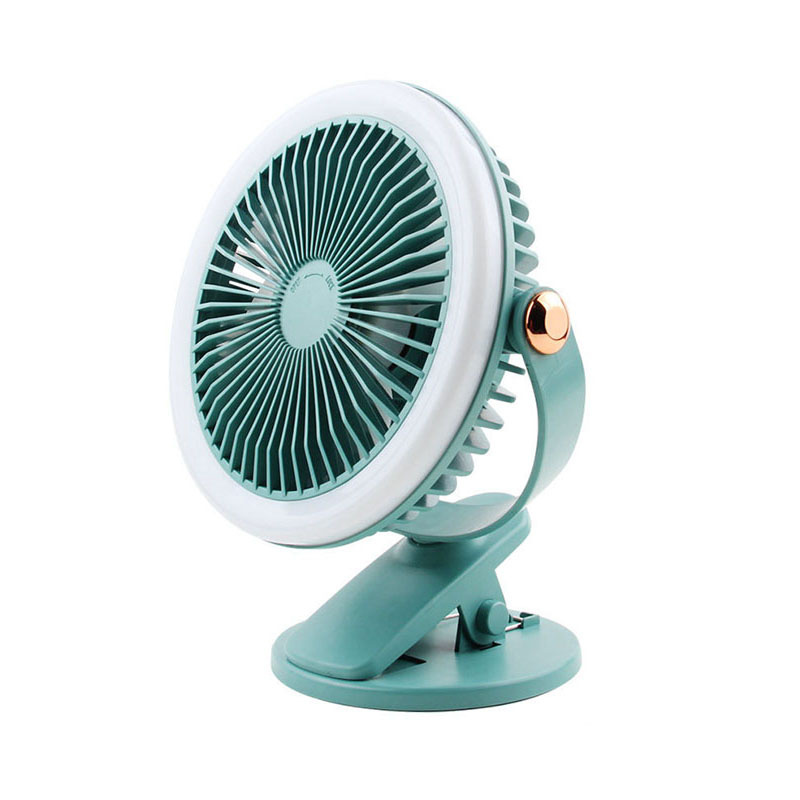 360usb Charging Night Light Electric Fan Portable Desktop Clip 店