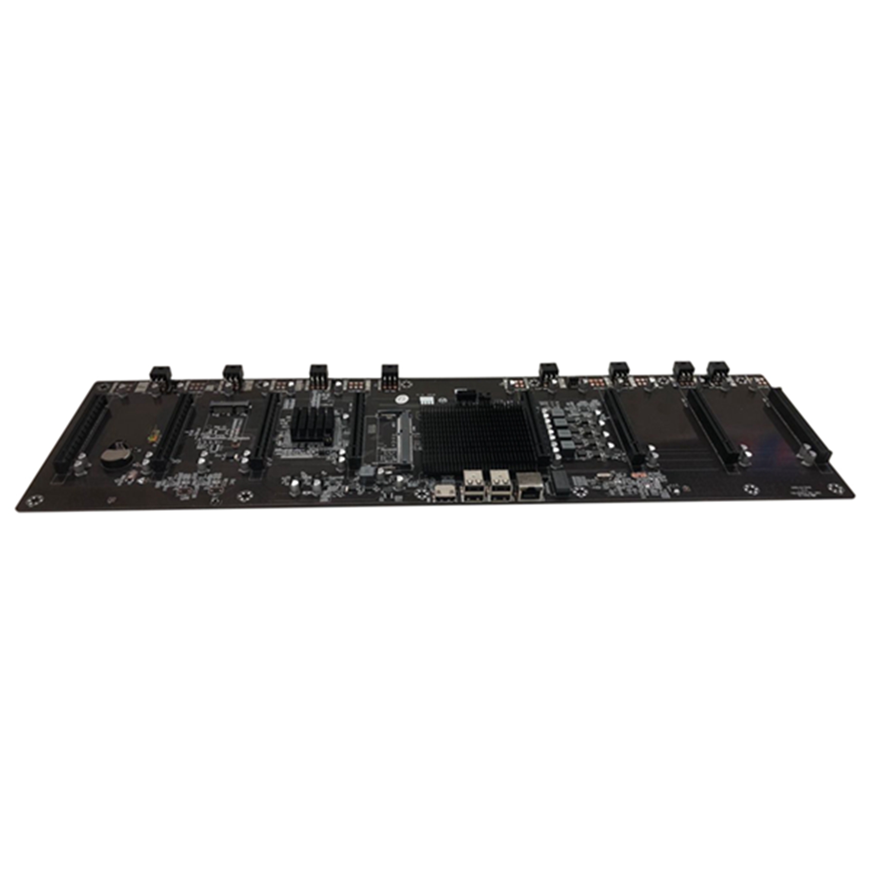 2X HM65 BTC Mining Motherboard 8XPCIE 16X Graphics Card Slot DDR3 Memory Slot Support RX GTX10 GTX20 GTX30 Series. 