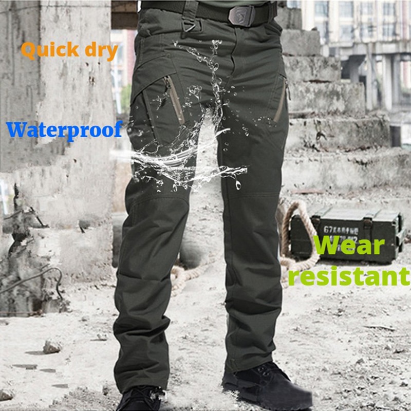 ens Waterproof Cargo ants Elast ultiple oet ilitary ale rousers or Joggers ant lus Size actal ants en. 
