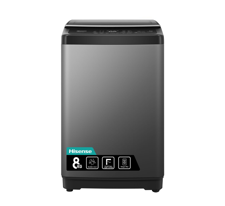 Hisense WTJA801T 8 kg Top Load Washing Machine. 