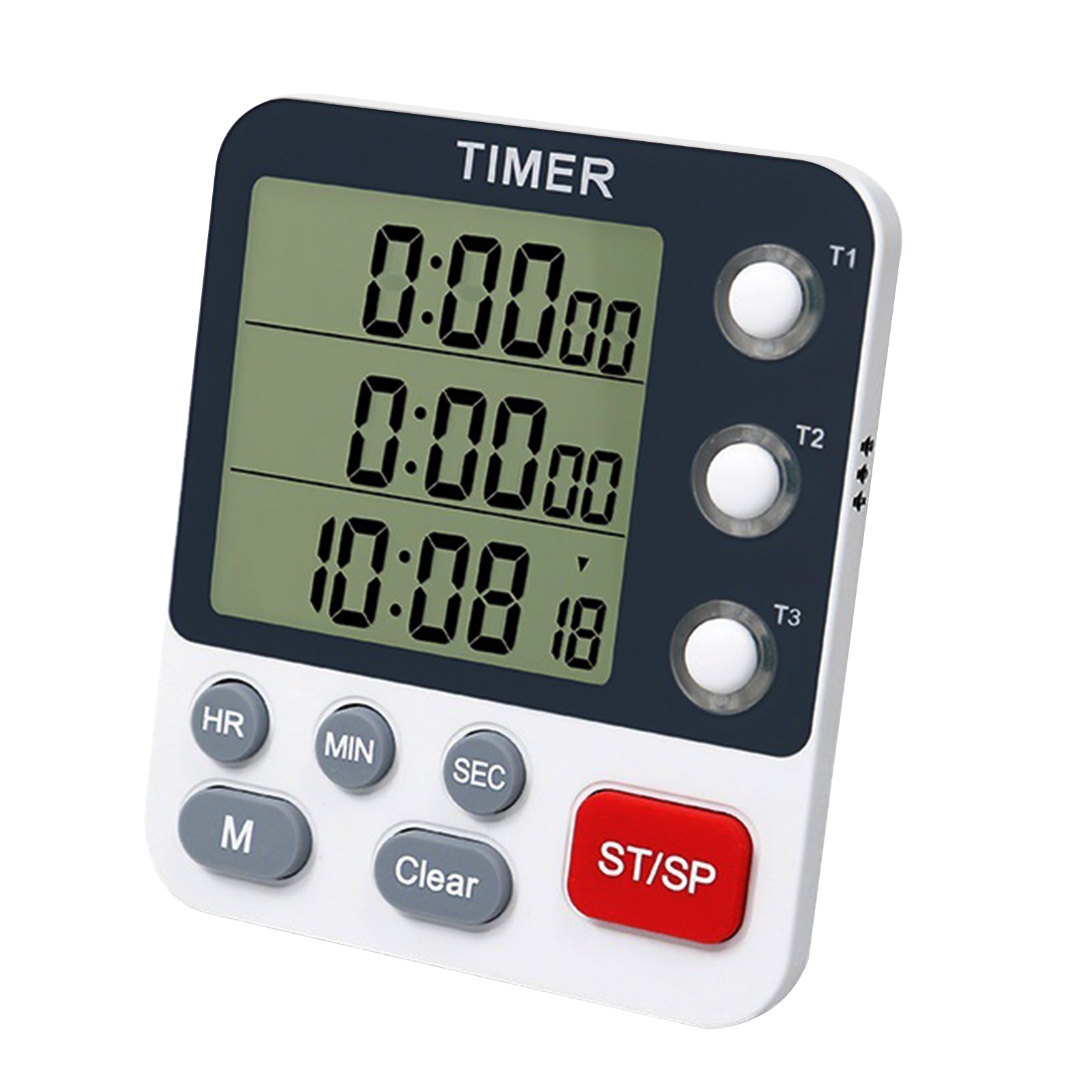 Alarm r Large Display Screen Scratch Resistant Magnetic Reminder. 