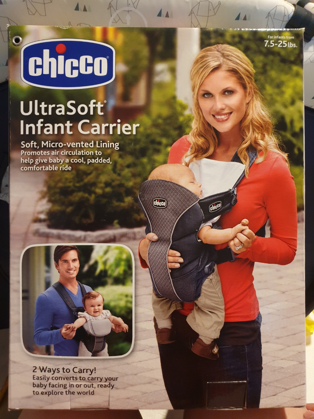 Chicco baby carrier outlet brown