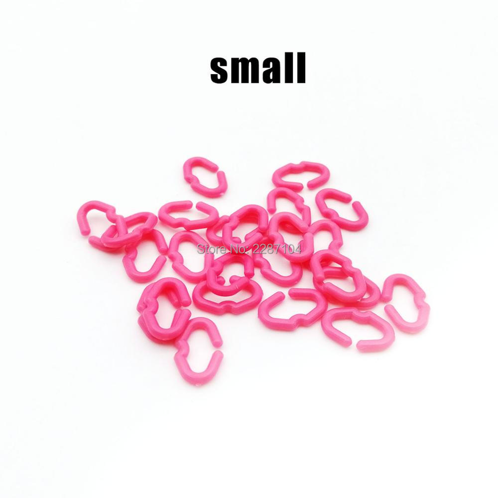 50pcs S M L size Chicken Beak Clasp Fasan Mouth Snap Ring Replace Peepers Eye Glasses Blinders Spectacles Anti-pecking Feed. 