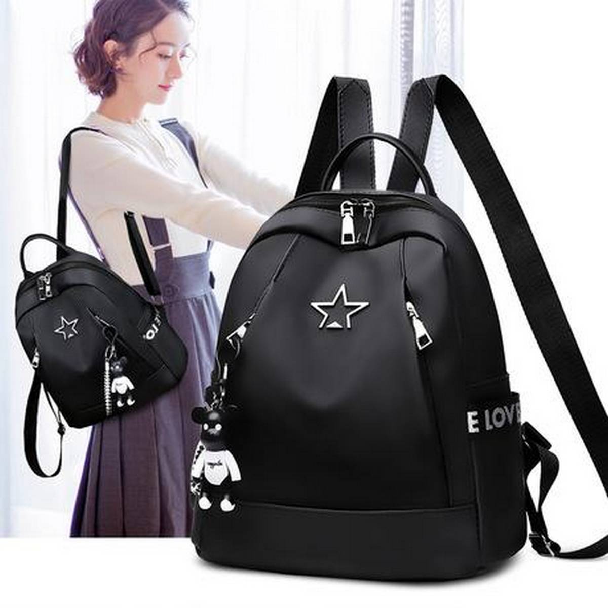 Fashion Mini Backpacks Women Shoulder Bags PU Leather School Bags For Women  Ladies Phone Pack Girls | Jumia Nigeria