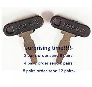 【Alizeker Mall】Pair (2 keys) for  Honda Generator Key-Ignition key for Generator, Number. 