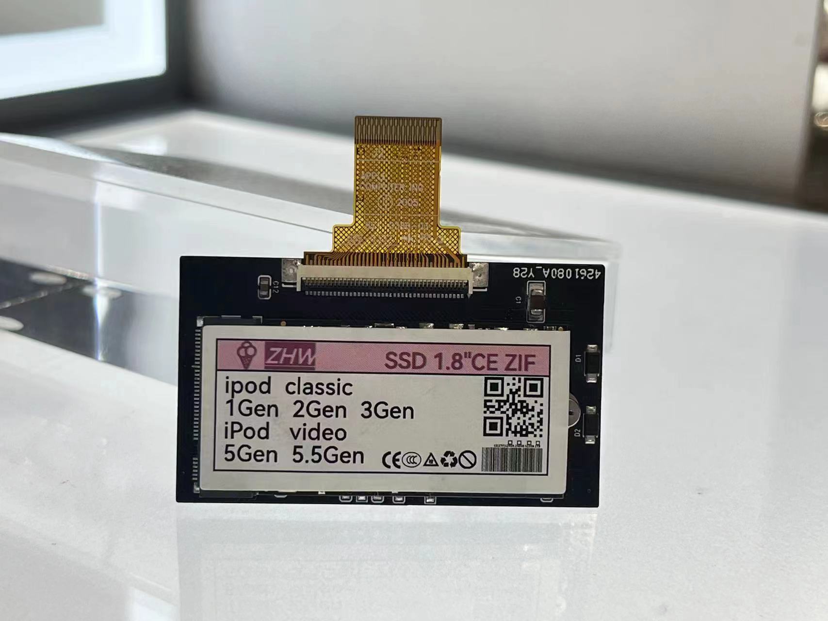China's new iPod classic small size SSD best chip optimization 5th 5.5th 6th 6.5th 7th 7.5th running stable province saving. 