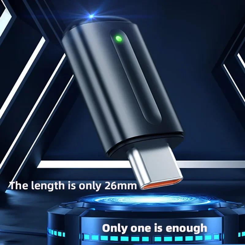 Smart Infrared Remote Control Type C IR Blasters Phone APP Control for IPhone 15 Smartphone IR Mini Adapter for TV Android IOS. 