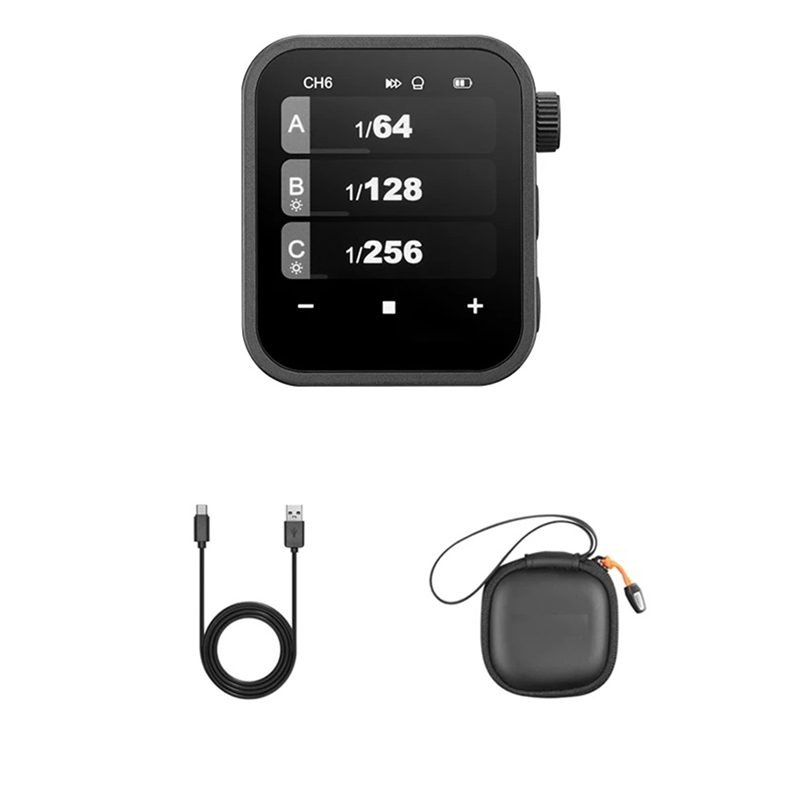 For X3 Flash Trigger Wireless Flashes Trigger TTL 2.4Ghz OLED Touch Screen Transmitter for Camera