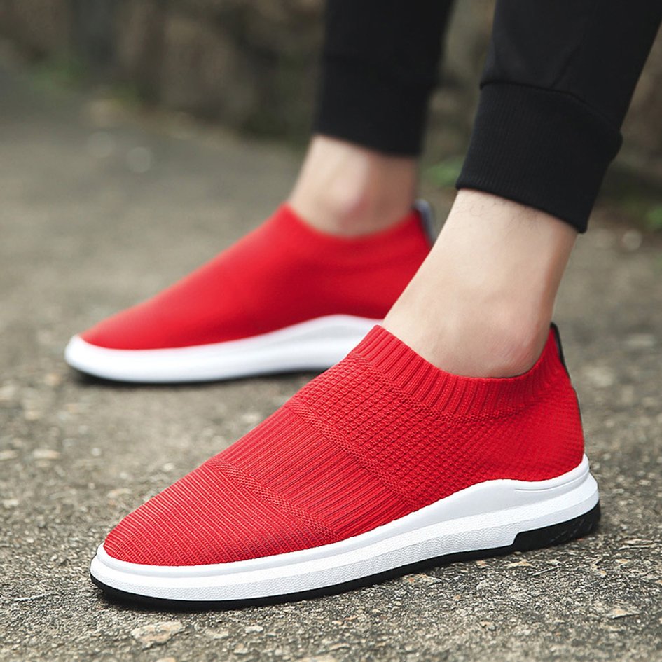 canvas shoes red color
