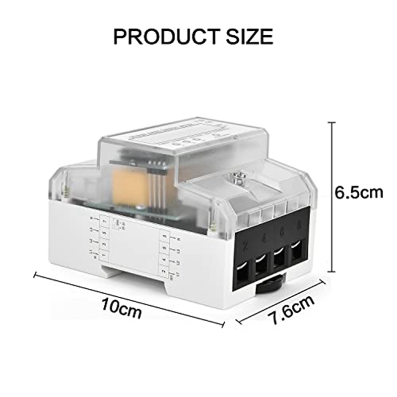 1 PCS 3 Phase 4P KWh Meter Energy Meter Digital Electric Power Meter Electricity Usage Monitor 230 / 400V 5-100A. 