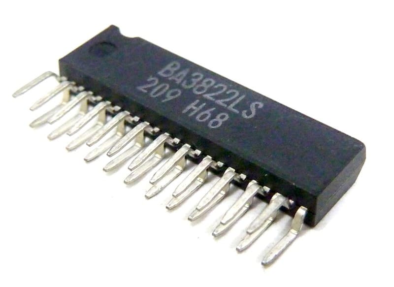 BA3822 5-Channel Stereo Graphic Equalizer IC. 