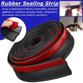 5m Garage Door Bottom Weather Stripping Rubber Seal Strip