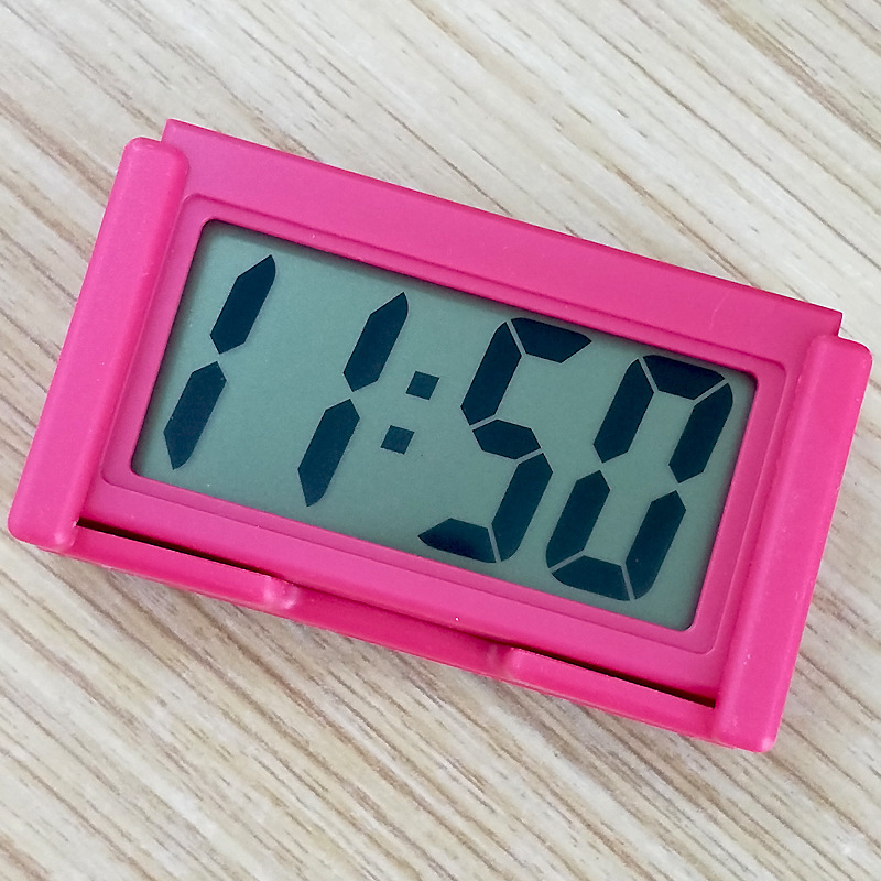 Factory Direct Supply NAKO NA-208 Vehicle Clock Small Electronic Clock lcd Display Electronic Clock Convenient Clock. 