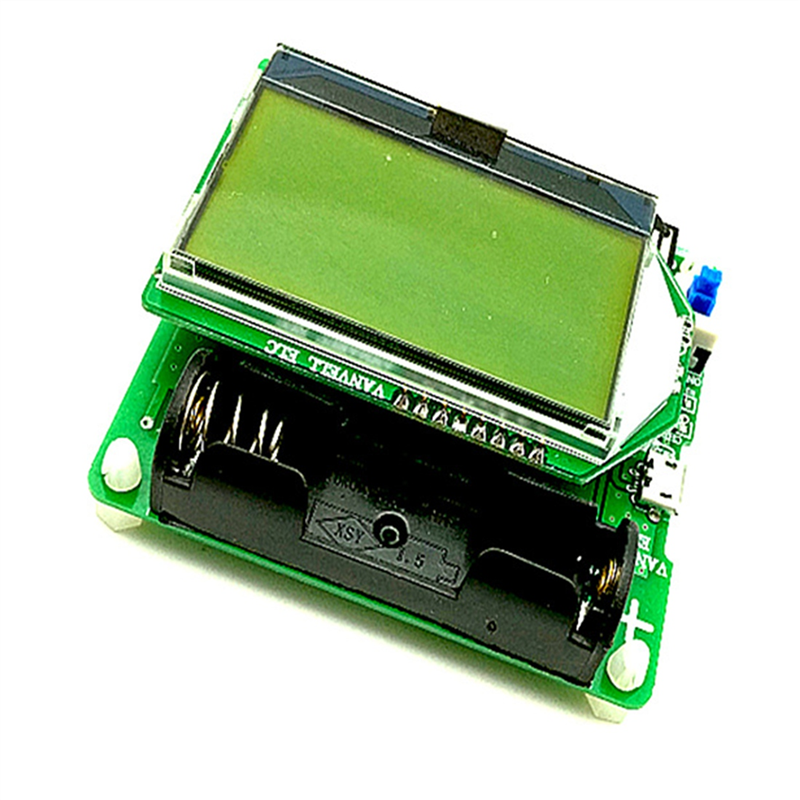MG328 Transistor Tester for ESR Meter Inductor-Capacitor Meter ESR DIY MG328 Multifunction with Test Line. 