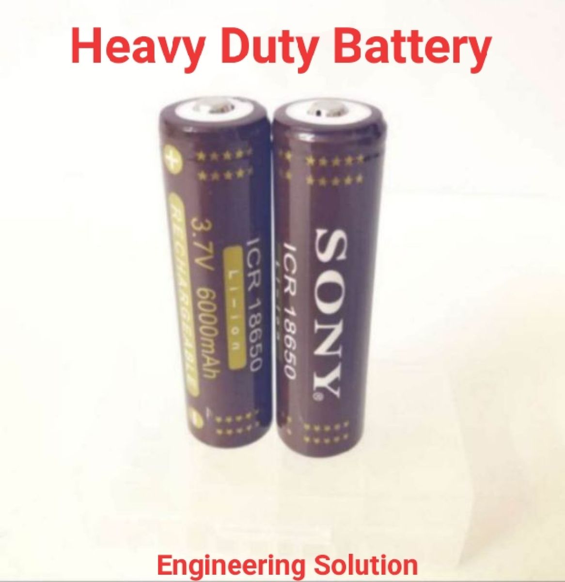 [[SONY]][[2pcs]]18650]3.7V]Lithium Li-ion Rechargeable Battery]4200mAh]for Laser pointer, toys, mini light, fan etc]]]]]ST. 