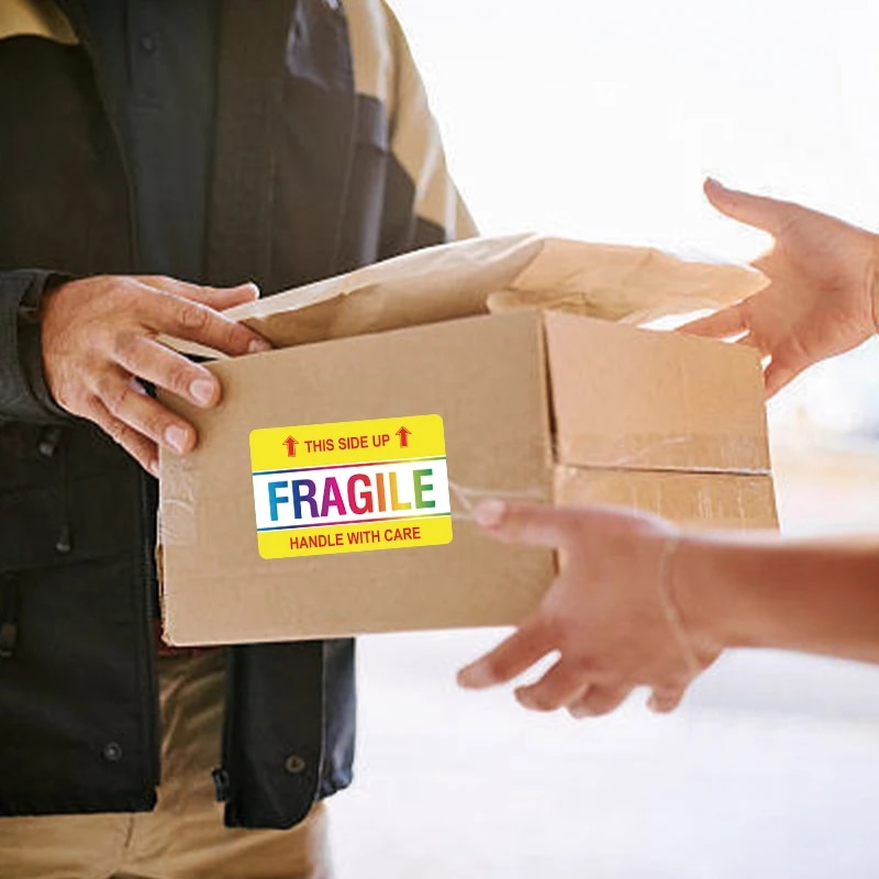 fragile sticker for shipping style of fragile stickers transport rolls be careful glass boxes sticky s for items. 
