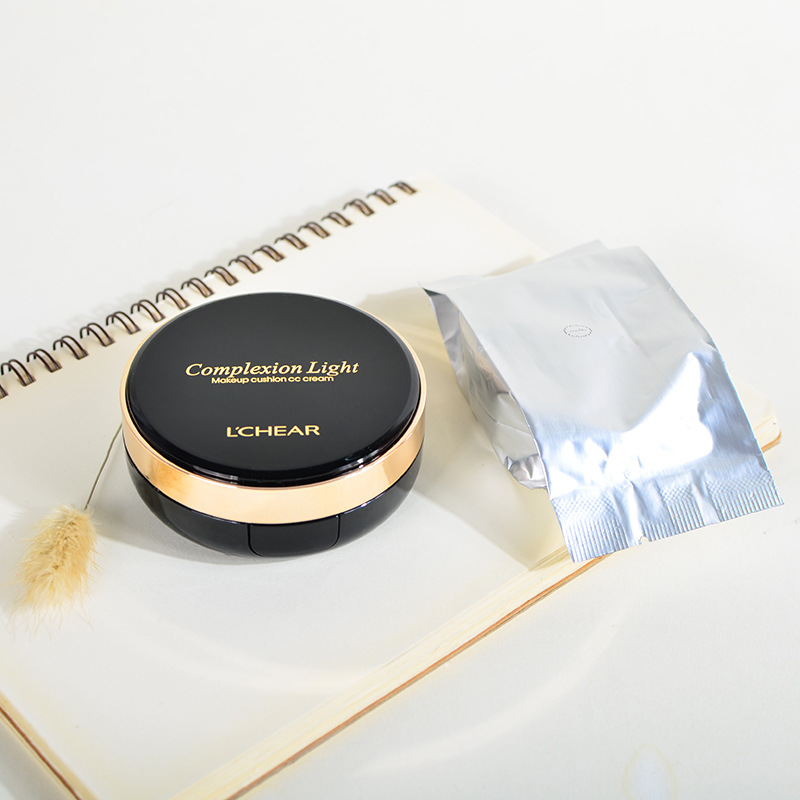 Cross-border Makeup Reckie Cushion CC Cream with Refillable Barrier Hydrating Moisturizing Concealing Spot Setting BB Cream. 