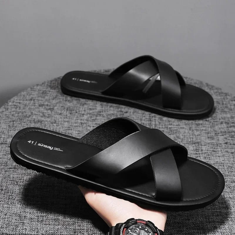 New Collection Black Color Sandal For Men S34. 