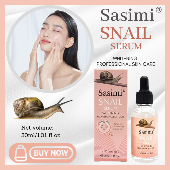 Sasimi Snail Whitening serum - 30ml. 