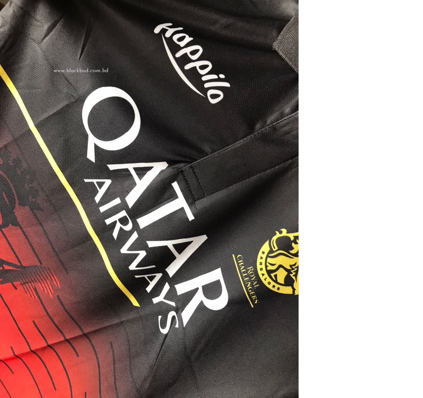 IPL RCB Royal Challengers Bangalore 2023 New Jersey With Collar Short Sleeves. 