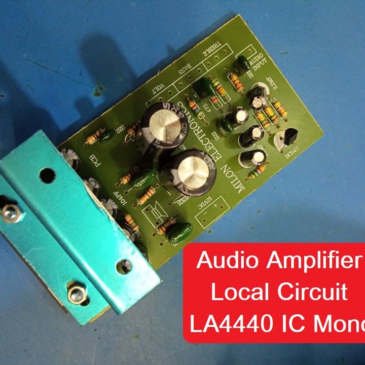 Bangladeshi MINI MONO LA4440 Amplifier Circuit Board Mono Audio Amplifier Board 12V 18W LA4440 Amplifier Board LA4440 IC Stereo Music Digital  Audio Amplifier. 