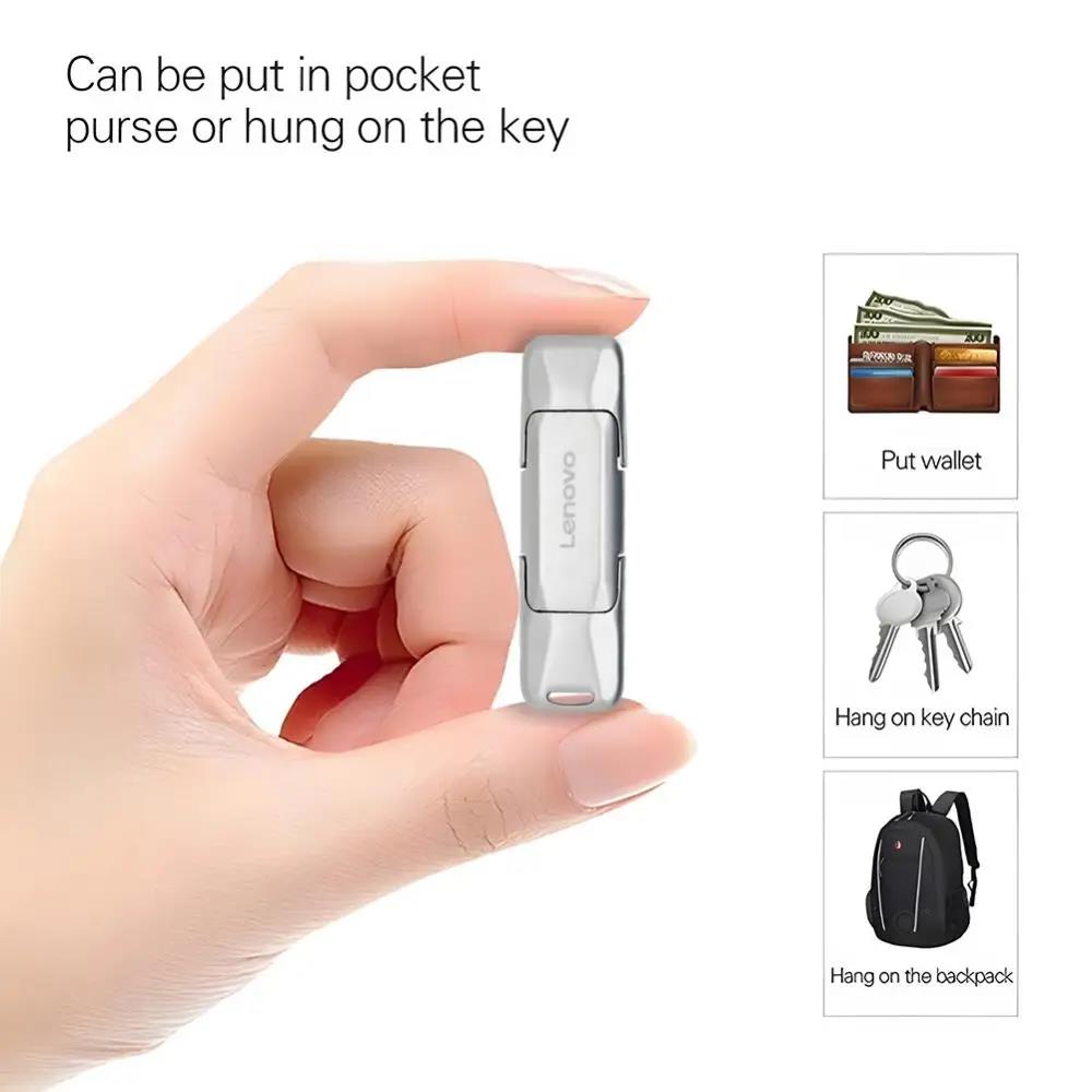Lenovo USB 3.0 Flash Drives 2TB 1TB Mobile Memory Stick TYPE-C 2 In 1 Pen Drive 512GB 256GB 128GB High Speed Flash Disk For ps4. 