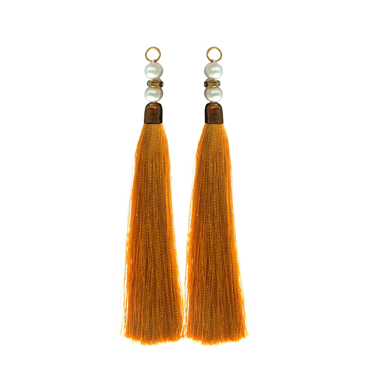 6 pair Handmade Tassels for Decorative Ideas - Unique Home Decor Accents Tassels Pendant Charms For Jewelry Making DIY Components Accessories Material