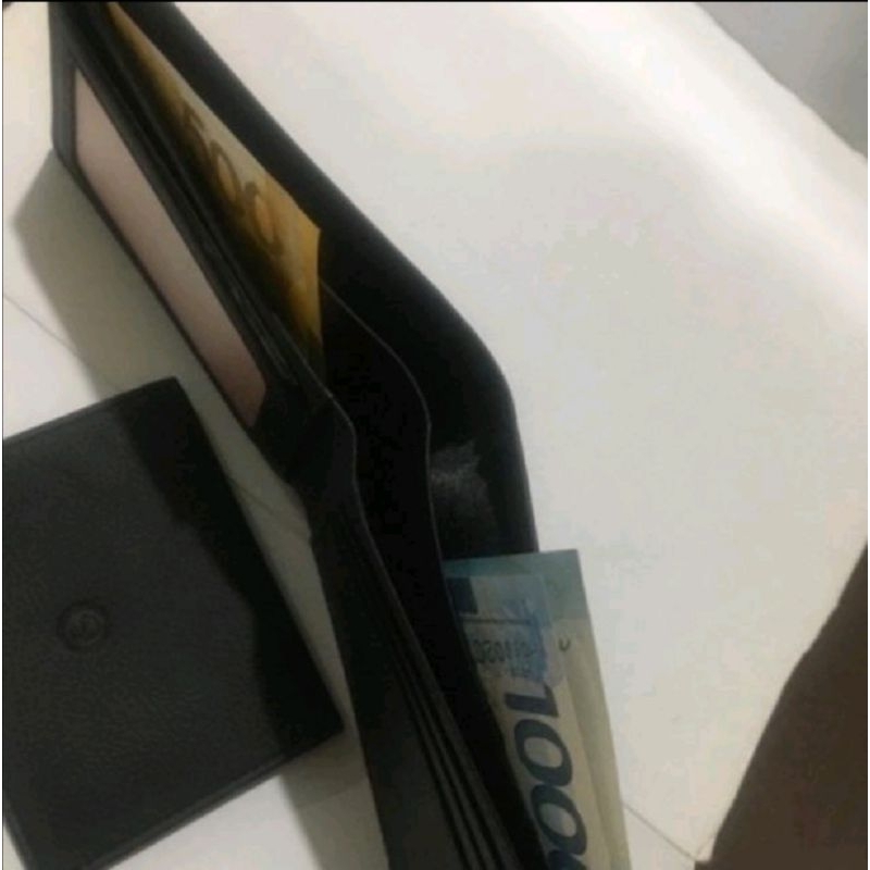 MCJIM WALLET 100%SOFT COW LEATHER WITH CARD HOLDER.. 