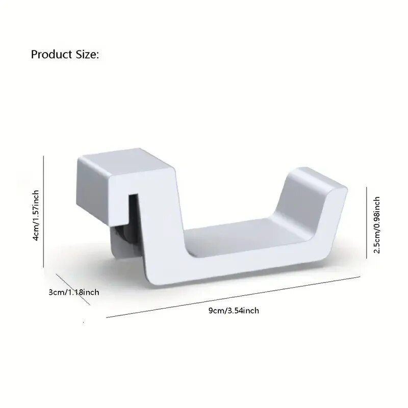 Headphone Wall Mount Holder Bracket Hanger Storage Stand For PS5 Console Headset Support Hook Host Gamepad Game Accessories. 